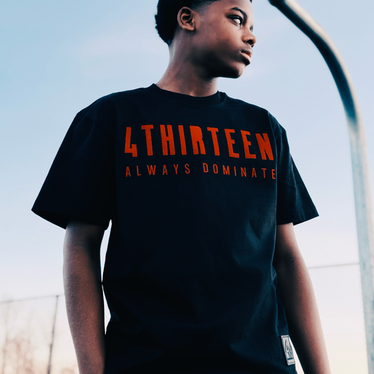 4THIRTEEN Always Dominate Tee (Black)